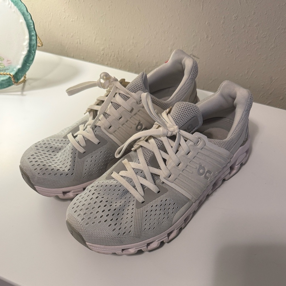 White On Cloud Sneakers